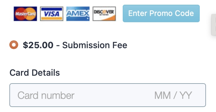 submission fees